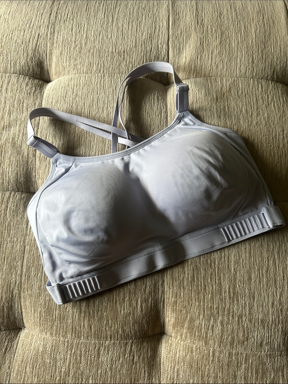 all in motion Lavender Wireless Sports Bra Size 2X